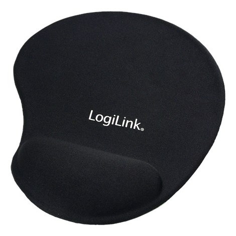 Mousepad with Gel Wrist Rest Support, Logilink | ID0027 | Black - 3